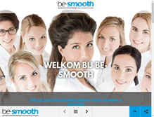 Tablet Screenshot of be-smooth.nl